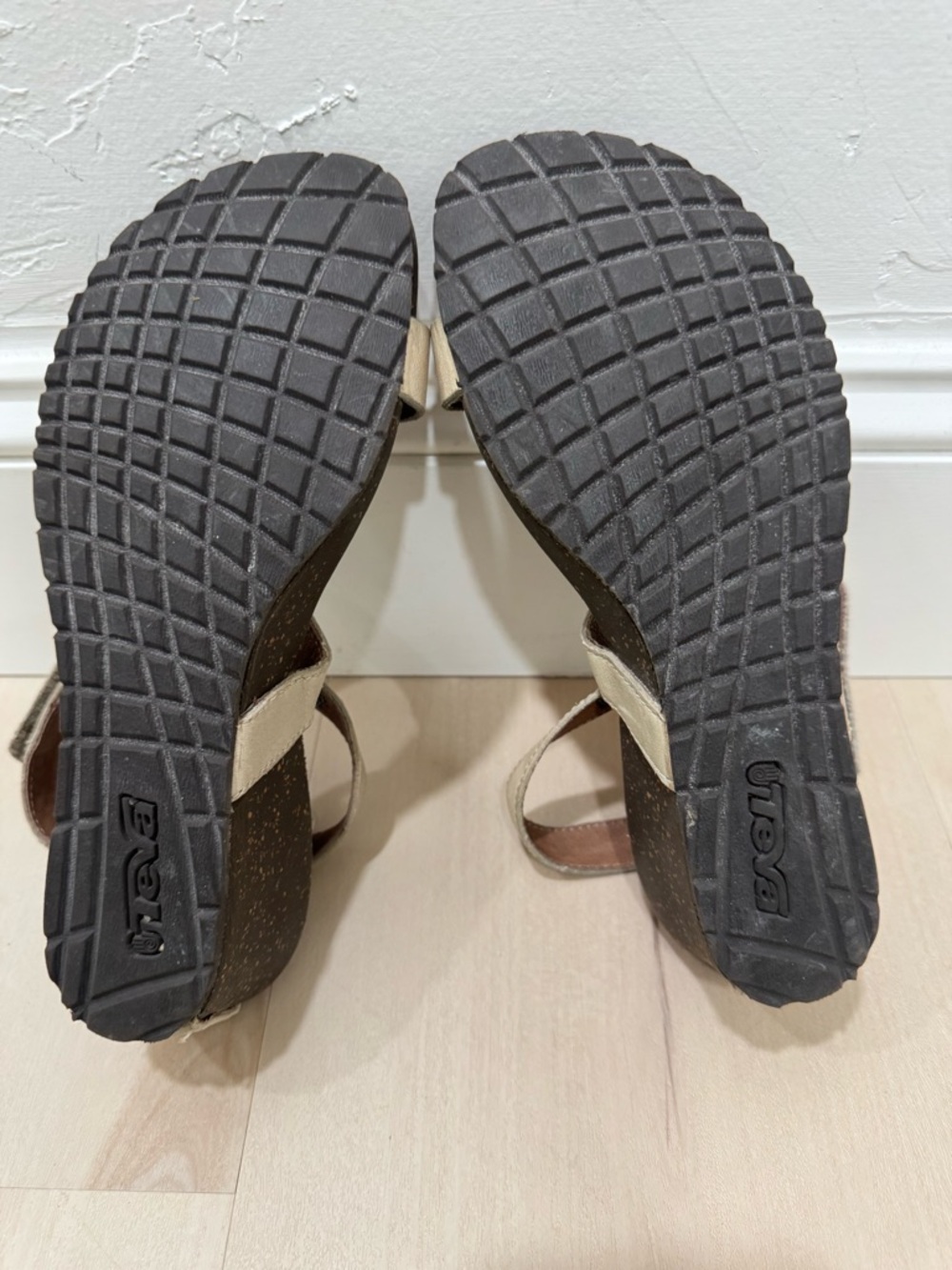 Teva Cabrillo Strap Wedge Sandal Women's 7 Brown Tan 1007732 Outdoor Athleisure - Picture 11 of 13